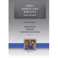 Religia i religioznawstwo - Nowy Komentarz Biblijny Nowy Testament Ewangelia według świętego Mateusza - miniaturka - grafika 1