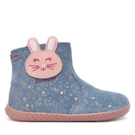 Buty dla dziewczynek - Trzewiki Garvalin 251302 M Niebieski - miniaturka - grafika 1