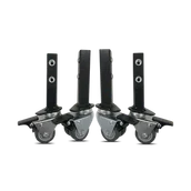 Akcesoria motocyklowe - Koła do Stojaka Nożycowego Proworks 4 Szt - miniaturka - grafika 1