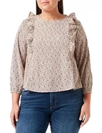 Bluzki damskie - TILDEN Bluzka damska 37330961, wełna biała czerwona wielokolorowa, XL, Wełna biała, czerwona, wielokolorowa, XL - miniaturka - grafika 1