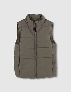 Gocco Kamizelka Canvas Płaszcz dziecięcy, Stary Zielony, 3-4 lat - Płaszcze damskie - miniaturka - grafika 1