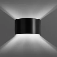 Lampy ścienne - Emibig Fold kinkiet 1-punktowy czarny 950/2 950/2 - miniaturka - grafika 1