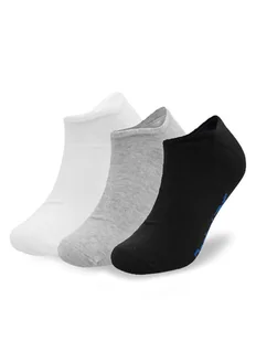 Reebok Zestaw 3 par niskich skarpet unisex R0253-SS24 (3-pack) Kolorowy - Skarpetki damskie - miniaturka - grafika 1