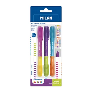 MILAN Długopis Sway Combi Duo 3szt - Artykuły biurowe - miniaturka - grafika 2