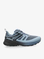 Buty sportowe damskie - Buty trailowe damskie Inov-8 TrailFly Standard - blue grey/black/slate - miniaturka - grafika 1