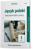 Podręczniki dla liceum - Maturalne karty pracy Język polski Kl 1 Cz 1 Linia II Zakres podstawowy - miniaturka - grafika 1