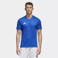 Koszulki męskie - Adidas Koszulka piłkarska Condivo 18 JSY niebieska r XL CG0352 CG0352 - miniaturka - grafika 1