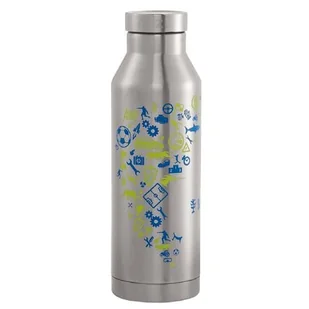 Butelka STEP BY STEP Blue &amp; Yellow 124980 - Shakery i bidony sportowe - miniaturka - grafika 1