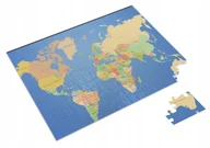 Puzzle - Puzzle MAPA ŚWIATA A3 252 el. z Nadrukiem Dowolne IMIĘ + Pudełko 2 - miniaturka - grafika 1