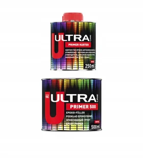 Podkład epoksydowy z utwardzaczem Novol Ultra 500ml Utwardzacz 250ml - Chemia warsztatowa - miniaturka - grafika 1