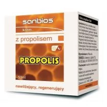 SANBIOS SANBIOS Krem z propolisem 50ml 21SANKREPR - Kremy do twarzy - miniaturka - grafika 1