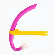 Pływanie - Rurka czołowa do pływania dziecięca FINIS Stability Snorkel magical magenta - miniaturka - grafika 1