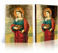 Ikony i obrazy sakralne - Ikona religijna Święta Elżbieta - miniaturka - grafika 1