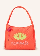 Torebki damskie - Miss Goodlife Torba Shopper Namasté orange - miniaturka - grafika 1