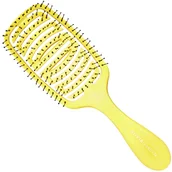Szczotki i grzebienie do włosów - Olivia Garden, Idetangle Pride Yellow Żółta Szczotka Do Rozczesywania Włosów, Nie Wyrywa, Zapobiega Elektryzowaniu - miniaturka - grafika 1