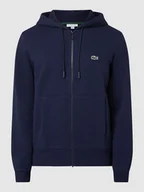 Koszulki męskie - Bluza rozpinana o kroju classic fit z kapturem - miniaturka - grafika 1