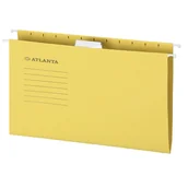 Teczki i skoroszyty - B2B Partner Teczki zawieszane A4, żółte, 25 szt. U7410905-11 - miniaturka - grafika 1