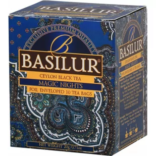 BASILUR BASILUR Herbata Oriental Collection MAgic Nights w saszetkach 10x2g WIKR-993287 - Kawa w kapsułkach i saszetkach - miniaturka - grafika 1