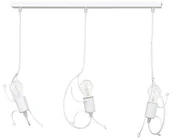 Lampy sufitowe - Emibig Bobi lampa wisząca 3-punktowa biała 538/3 - miniaturka - grafika 1