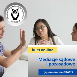 Mediacje sądowe i pozasądowe kurs online - Pomoce naukowe - miniaturka - grafika 1