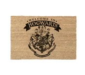 Gadżety dla graczy - Pyramid Coir Doormat Harry Potter Hogwarts Crest and Banner - miniaturka - grafika 1