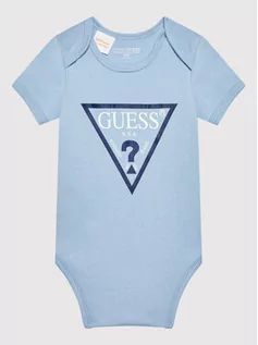 Body dla niemowląt - Guess Body dziecięce H1YW13 KA6W0 Niebieski Regular Fit - grafika 1