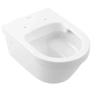 VILLEROY - BOCH 4694R0R1 Architectura Miska WC lejowa bez kołnierza wewnętrznego, podwieszany, Weiss Alpin CeramicPlus BEZ DESKI - Miski WC - miniaturka - grafika 1