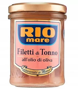 RIO MARE Filety z tuńczyka w oliwie z oliwek 180 g - Konserwy i dania rybne - miniaturka - grafika 1