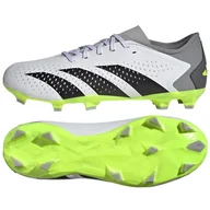 Piłka nożna - Buty adidas Predator Accuracy.3 L Fg M GZ0014 białe - miniaturka - grafika 1