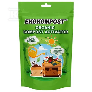 Preparat biologiczny EKOKOMPOST 400g, do kompostowania odpadów organicznych - Szamba i oczyszczalnie ścieków - miniaturka - grafika 1