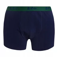 Majtki męskie - Lee Cooper Bokserki Męskie 9541 Navy Green M - miniaturka - grafika 1