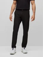 Spodnie męskie - Boss Chinosy T_Commuter-Slim 50495497 Czarny Slim Fit - miniaturka - grafika 1