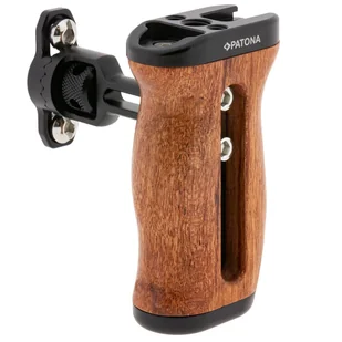 Patona Uchwyt Universal Wooden Side Grip [1442] - Akcesoria do statywów - miniaturka - grafika 1