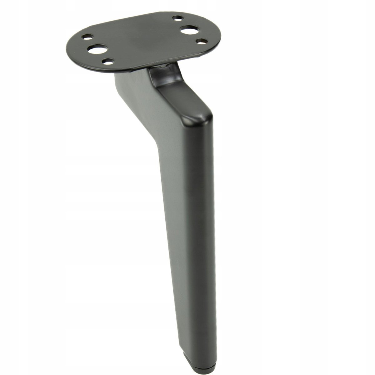 Noga meblowa Loft czarny mat wysokość 15 cm nóżka do sofy, noga do narożnik