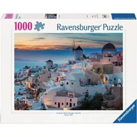 Puzzle - Puzzle RAVENSBURGER Wieczór na Santorini (1000 elementów) - miniaturka - grafika 1