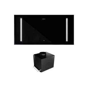 Globalo ZENARA 100.1 Black + Turbina TW 3.1 - Okapy kuchenne - miniaturka - grafika 1