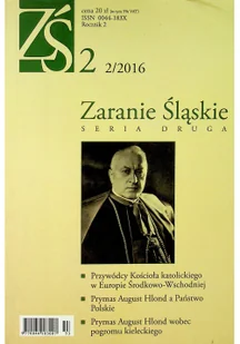 praca zbiorowa Zaranie śląskie 1 2015 - Czasopisma - miniaturka - grafika 2