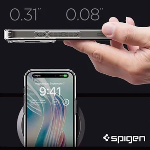 Etui do iPhone 15 Pro Spigen Ultra Hybrid Case obudowa plecki Crystal Clear - Etui i futerały do telefonów - miniaturka - grafika 5