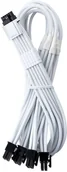 Kable komputerowe i do monitorów - CableMod C-Series Pro ModMesh 12V-2x6-Kabel, Sleeved, 16-Pin zu 4x 8-Pin, für Corsair Type 4 und 3 PSUs - weiß, 60cm CM-PCSR-16P4-N60KW-5PW-R-SS - miniaturka - grafika 1