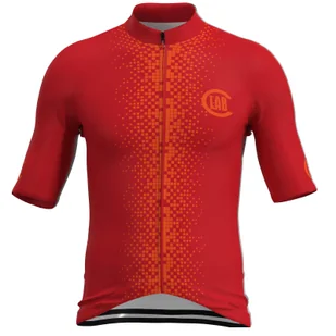 Koszulka rowerowa męska Unica czerwona - Koszulki rowerowe - miniaturka - grafika 1