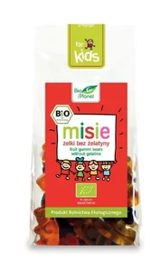 Bio Planet SERIA FOR KIDS żelki (misie) bez żelatyny bio 100 g - Żelki - miniaturka - grafika 1