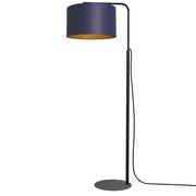 Lampy stojące - Luminex Arden 3575 Lampa stojąca lampa 1x60W E27 czarny/niebieski/złoty - miniaturka - grafika 1