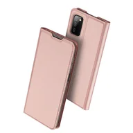Etui i futerały do telefonów - Dux Ducis Skin Pro kabura etui pokrowiec z klapką Samsung Galaxy A03s różowy - miniaturka - grafika 1