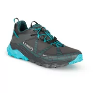 Buty trekkingowe damskie - Damskie buty turystyczne Aku Flyrock GTX Ws Rozmiar butów (UE): 37,5 / Kolor: czarny/niebieski - miniaturka - grafika 1