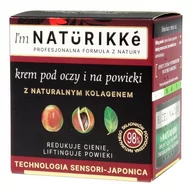 Kosmetyki pod oczy - I'm Naturikke I'm Naturikke Krem pod oczy i na powieki z naturalnym kolagenem 15ml - miniaturka - grafika 1