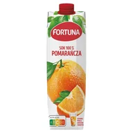 Soki i napoje niegazowane - Fortuna Sok 100 % pomarańcza 1 l - miniaturka - grafika 1