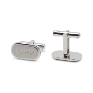 HUGO Spinki do mankietów E-CLASSIC-CUF - Spinki do mankietów i krawatów - miniaturka - grafika 1