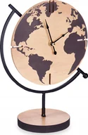 Zegary - Giftdecor Zegar stojący na komodę globus TIME, 30,5 x 12 cm - miniaturka - grafika 1