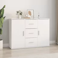Szafki do salonu - vidaXL Szafka, biała, 91x29,5x65 cm, materiał drewnopochodny - miniaturka - grafika 1