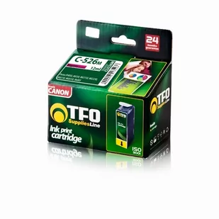 TelForceOne tusz 526 C-526M CLI-526M Magenta 12ml C-526M - Tusze zamienniki - miniaturka - grafika 1